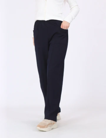 Pantaloni SHEIN, bleumarin inchis