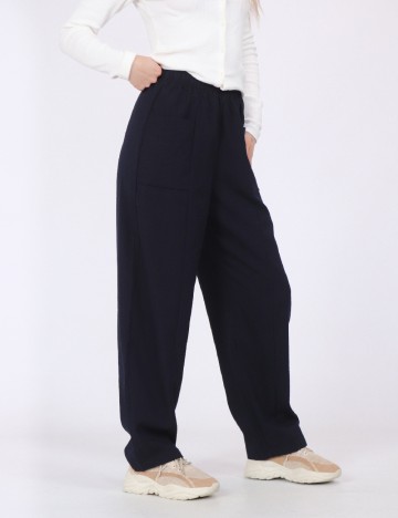 Pantaloni SHEIN, bleumarin inchis