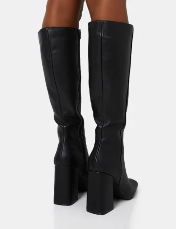 Cizme Public Desire, negru Negru
