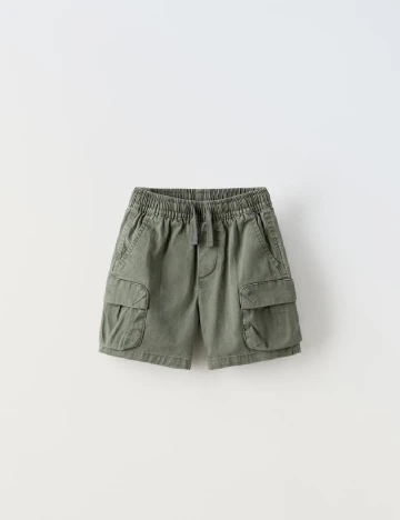 Pantaloni scurti Zara, verde