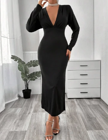 Rochie medie SHEIN, negru