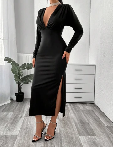Rochie medie SHEIN, negru