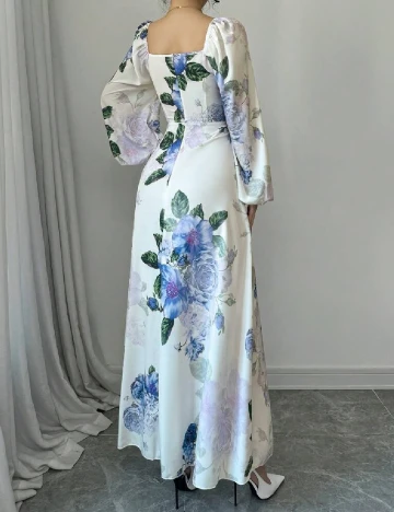 Rochie lunga SHEIN, floral print Floral print