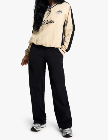 Pantaloni Boohoo, negru