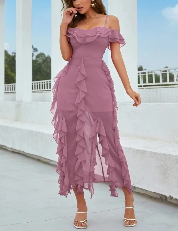 Rochie medie SHEIN, mov