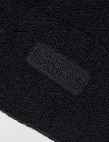 Caciula Barbour, negru Negru