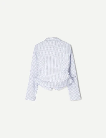 Camasa Bershka, bleu