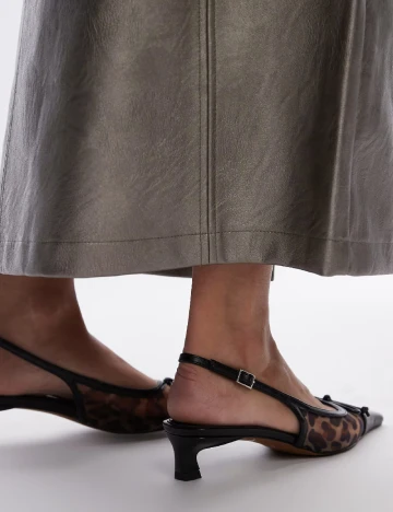 Pantofi Top Shop, animal print Animal print