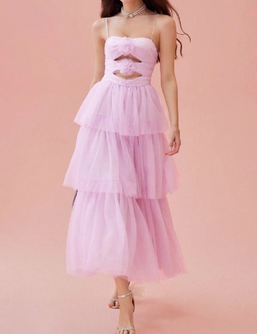 Rochie medie SHEIN, roz