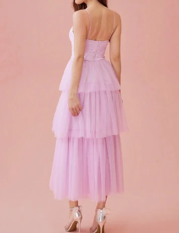Rochie medie SHEIN, roz