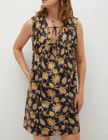 Rochie scurta Mango, bleumarin