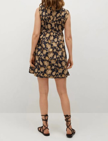 Rochie scurta Mango, bleumarin