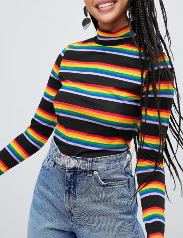 Bluza Monki, mix culori