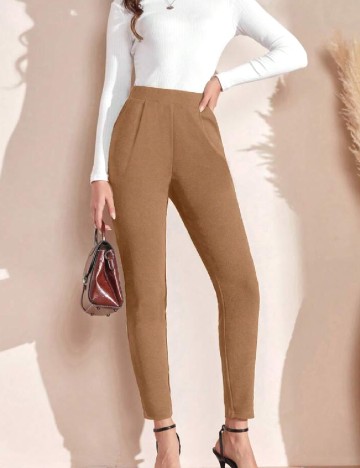 Pantaloni Emery Rose, maro