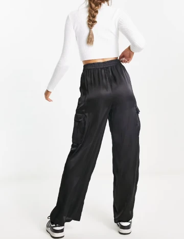 Pantaloni New look, negru