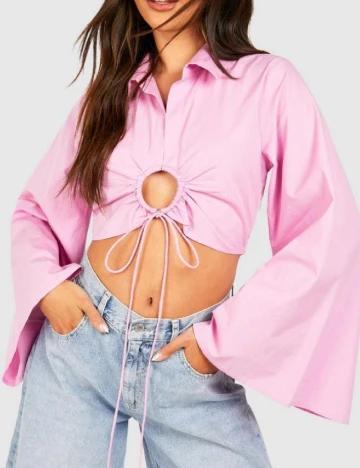 Top Boohoo, roz Roz