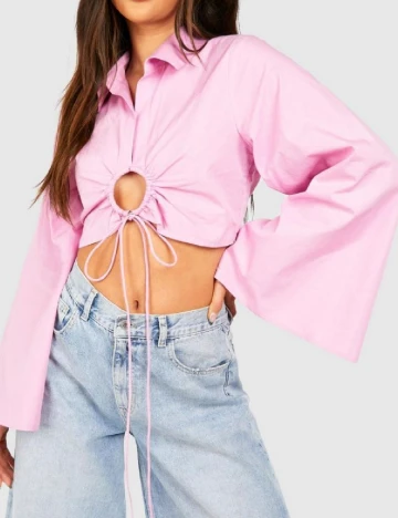 Top Boohoo, roz Roz