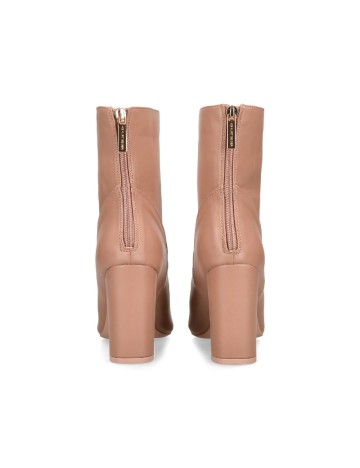 Botine Kurt Geiger London, roz pudra