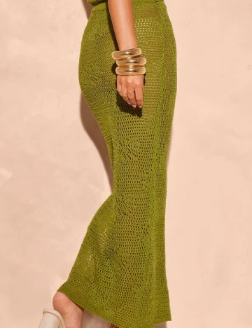 Fusta de plaja PRETTYLITTLETHING, verde