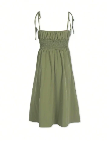 Rochie medie SHEIN, verde Verde
