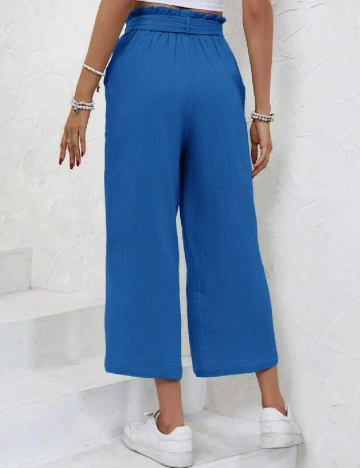 Pantaloni SHEIN, albastru