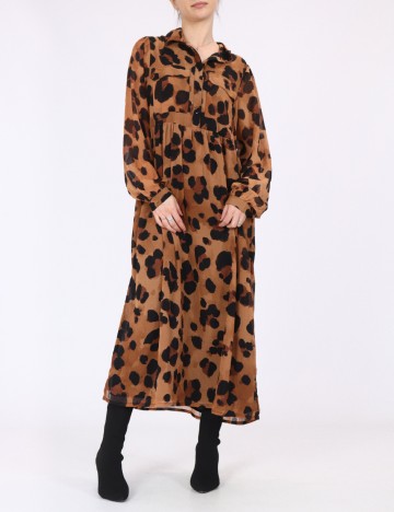Rochie medie Wednesday sgirl, maro