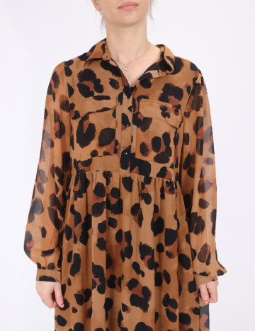 Rochie medie Wednesday sgirl, maro