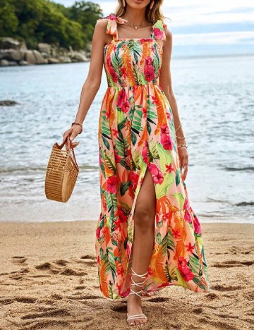 Rochie lunga SHEIN, mix culori