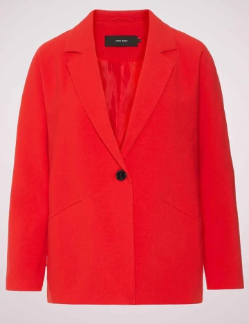 Sacou Vero Moda, rosu, M