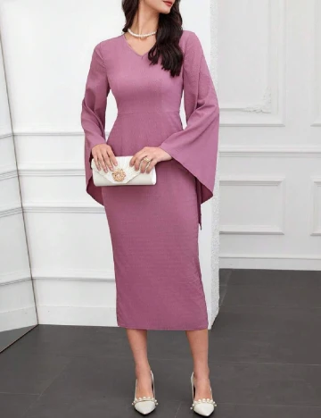 Rochie medie SHEIN, roz