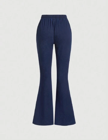 Pantaloni SHEIN, bleumarin