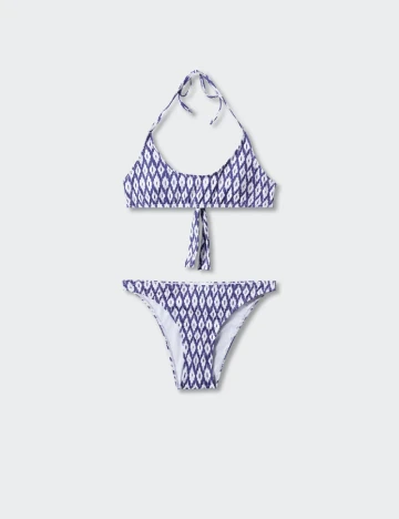 Costum de baie Mango Teen, bleumarin Albastru