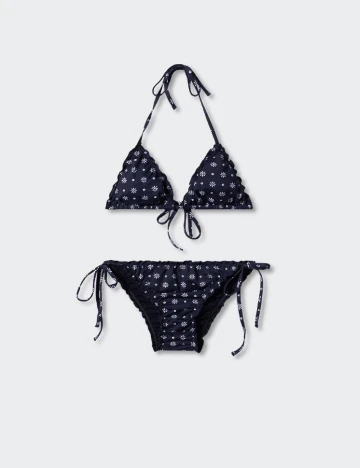 Costum de baie Mango Teen, negru Negru