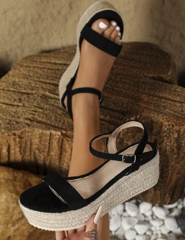 Sandale SHEIN, negru
