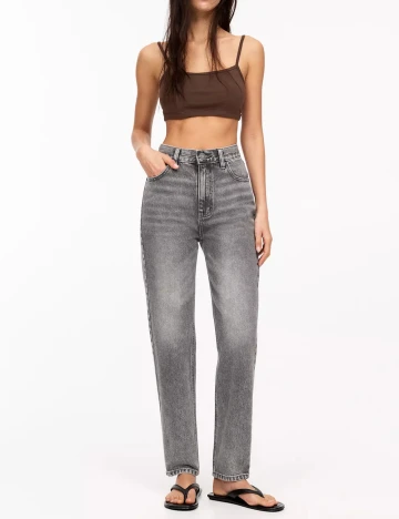 Blugi Pull&Bear, gri