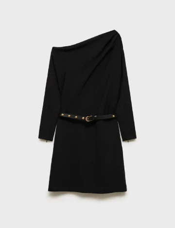 Rochie scurta Mango, negru