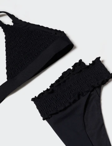 Costum de baie Mango Teen, negru Negru