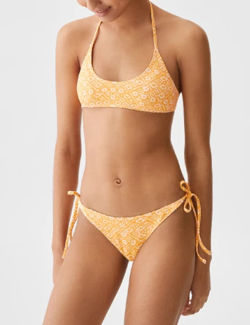 Costum de baie Mango Teen, galben Galben