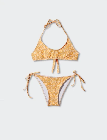 Costum de baie Mango Teen, galben Galben