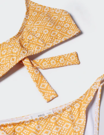 Costum de baie Mango Teen, galben Galben