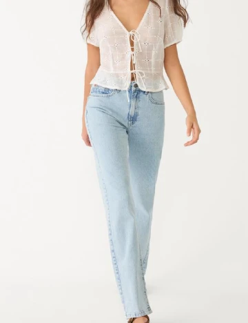 Blugi Stradivarius, bleu