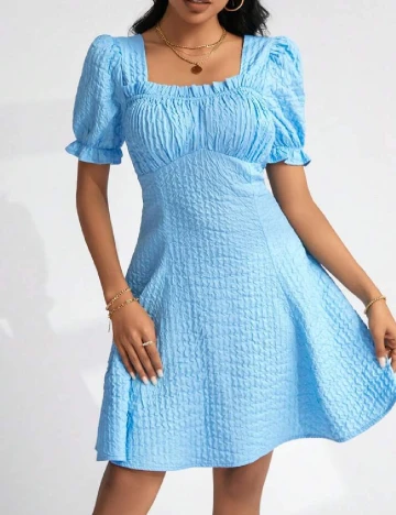 Rochie scurta SHEIN, albastru