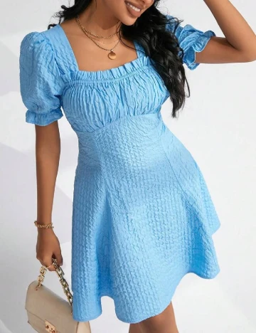 Rochie scurta SHEIN, albastru