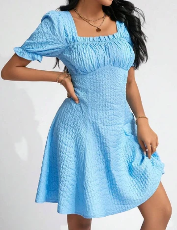 Rochie scurta SHEIN, albastru