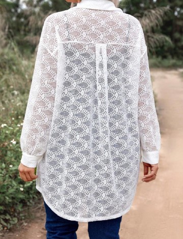 Camasa SHEIN CURVE, alb