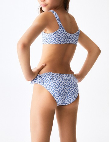 Costum de baie Mango Kids, albastru