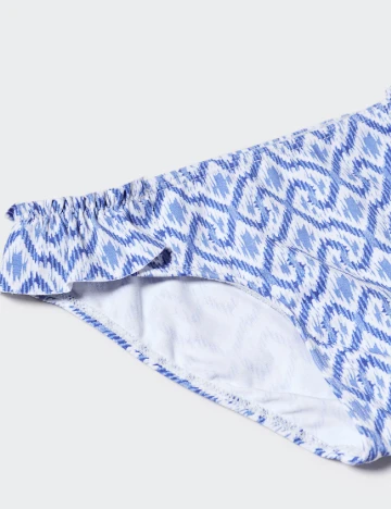 Costum de baie Mango Kids, albastru Albastru