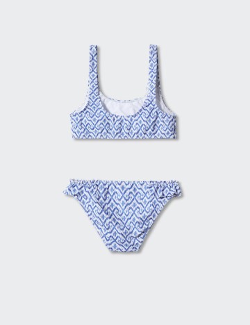 Costum de baie Mango Kids, albastru