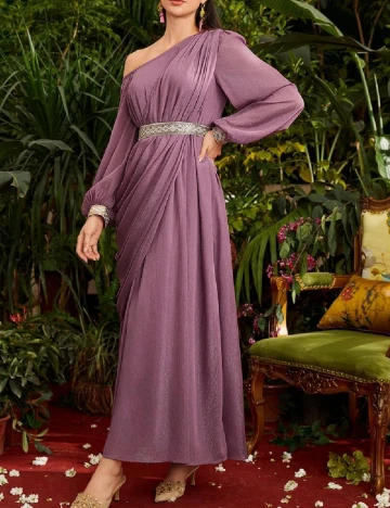 Rochie lunga SHEIN, mov