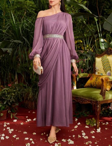 Rochie lunga SHEIN, mov